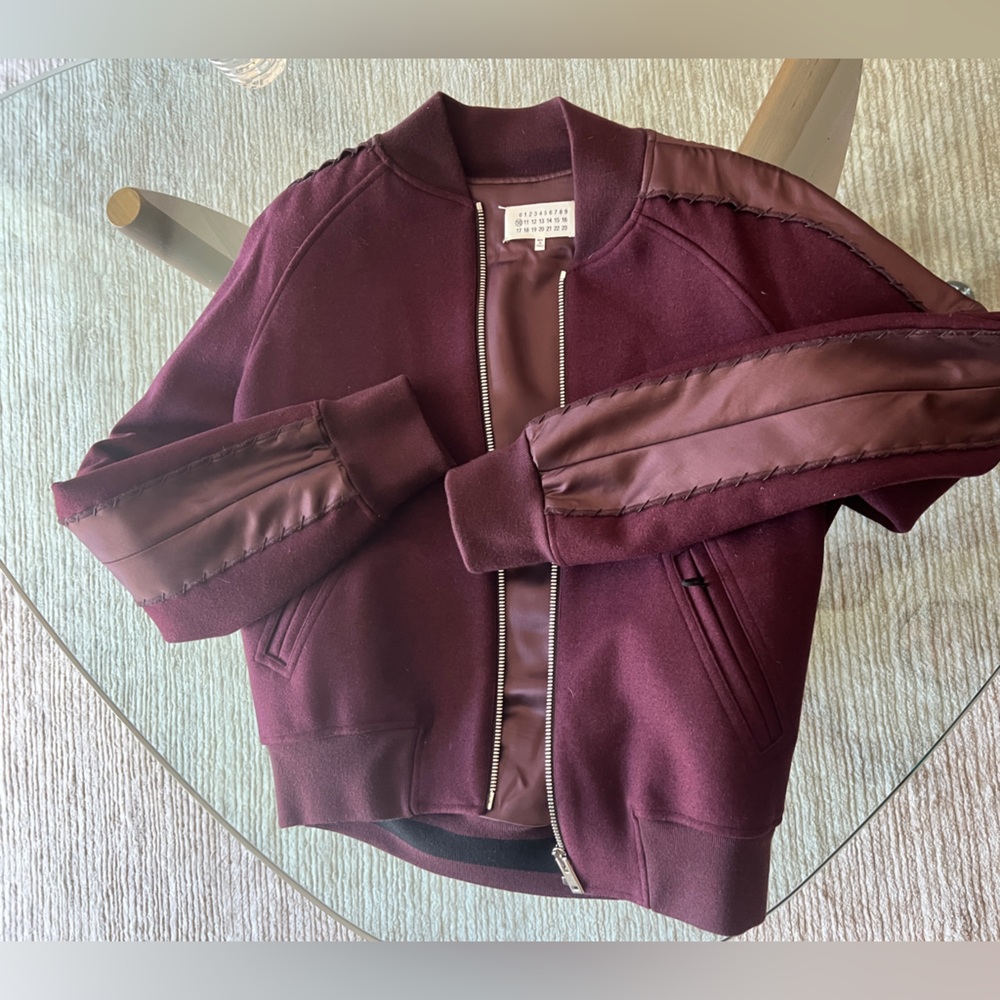 Martin Margiela Wool silk bomber jacket RARE MENS